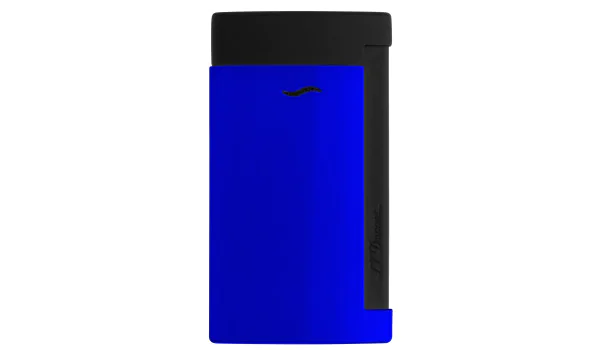 Accendino S.T. Dupont Slim 7 Blu Fluo 027771