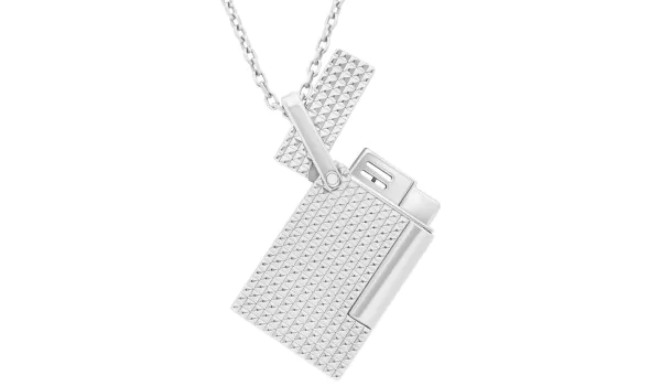 Collana per Accendino S.T. Dupont in Argento K27066CH